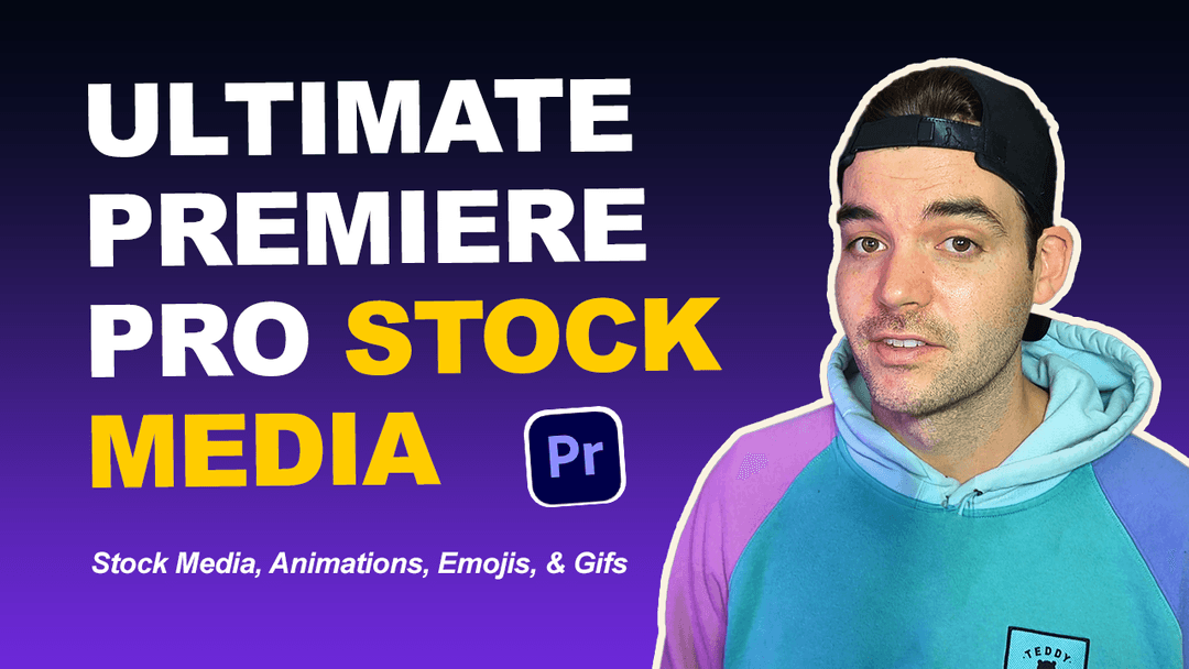 Importing stock media in Premiere Pro with Brevidy