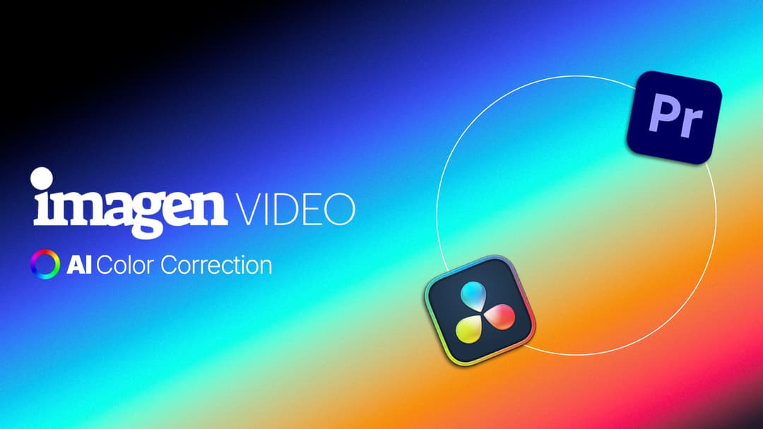 Imagen Video Brings AI Color Correction to Premiere Pro and DaVinci Resolve