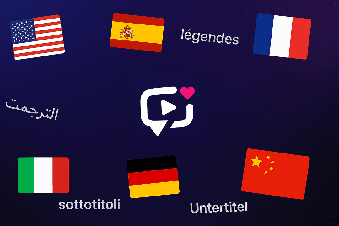 Go global with Brevidy captions: 99+ supported languages