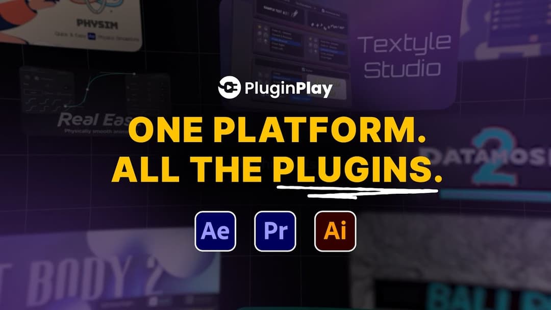 Unlimited After Effects and Premiere Pro plugins now on Plugin Play!